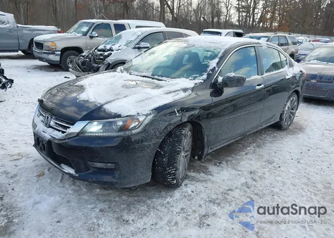 2014 Honda Accord Sport z USA, uszkodzony, nr VIN 1HGCR2F57EA170697